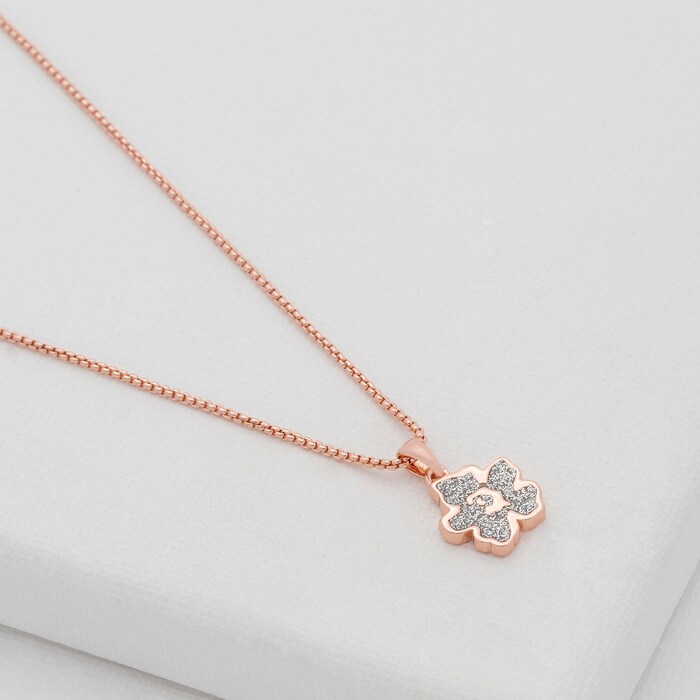 Ted Baker Rose Gold Coloured Lilea Magnolia Lillifora Pendant