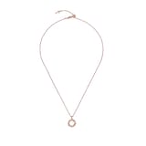 Ted Baker Rose Gold Coloured Cresar Crystal Hoop Pendant