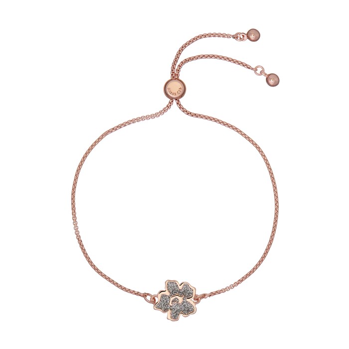 Ted Baker Rose Gold Coloured Lilitai Magnolia Lillifora Small Bracelet