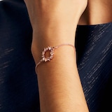 Ted Baker Rose Gold Coloured Cresta Crystal Hoop Calypso Bracelet