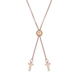 Ted Baker Rose Gold Coloured Cresta Crystal Hoop Calypso Bracelet