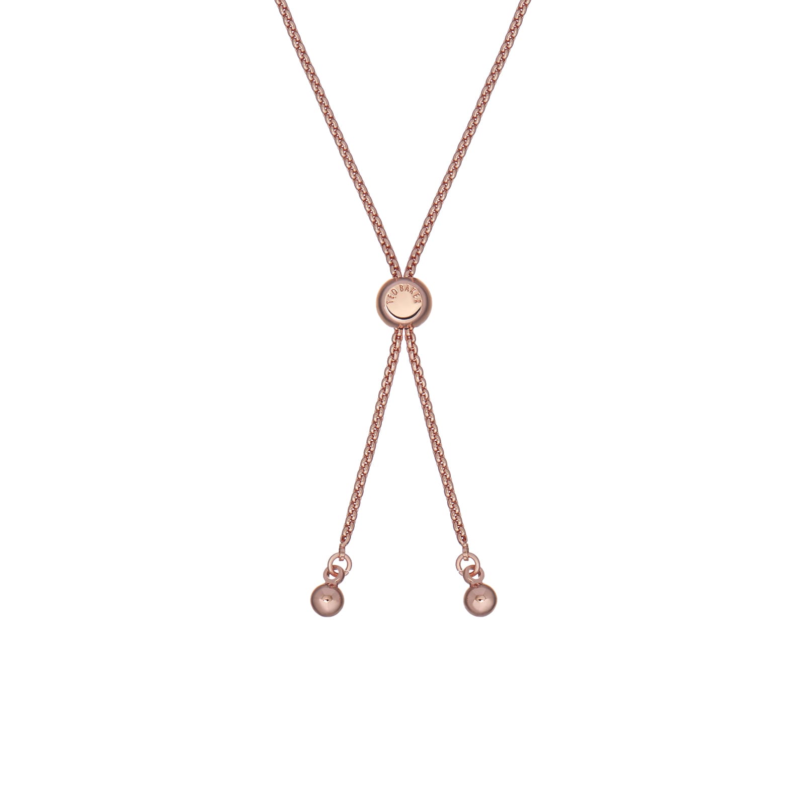 Ted Baker Rose Gold Coloured Crystal Bracelet Ted Baker Rose Gold Coloured Crystal Bracelet