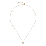 Ted Baker Ladies Yellow Gold Plated Crystal Heart Pendant