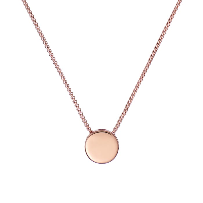 Ted Baker Ladies Rose Gold Coloured Sparkle Dot Pendant