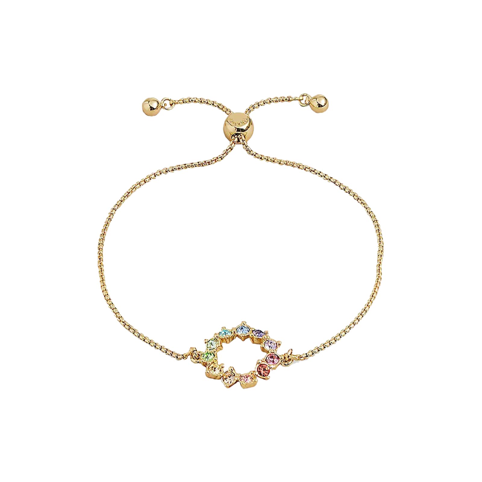 Cresta Crystal-Embellished Rose Gold Tone Plated Bracelet