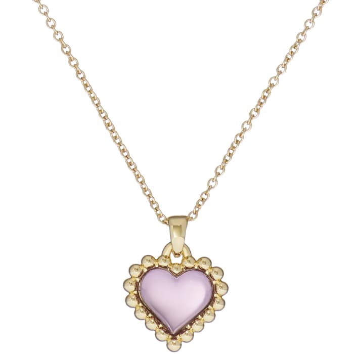 Ted Baker Harlyyn Yellow Gold Coloured Heart of Glass Necklace