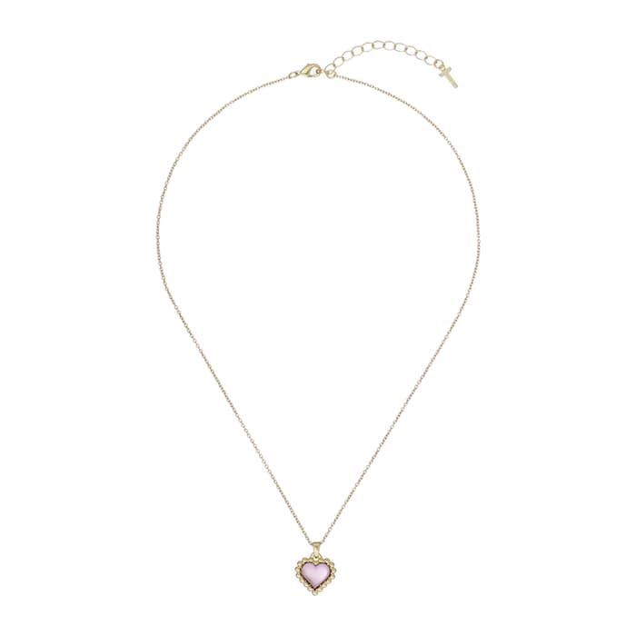 Ted Baker Harlyyn Yellow Gold Coloured Heart of Glass Necklace