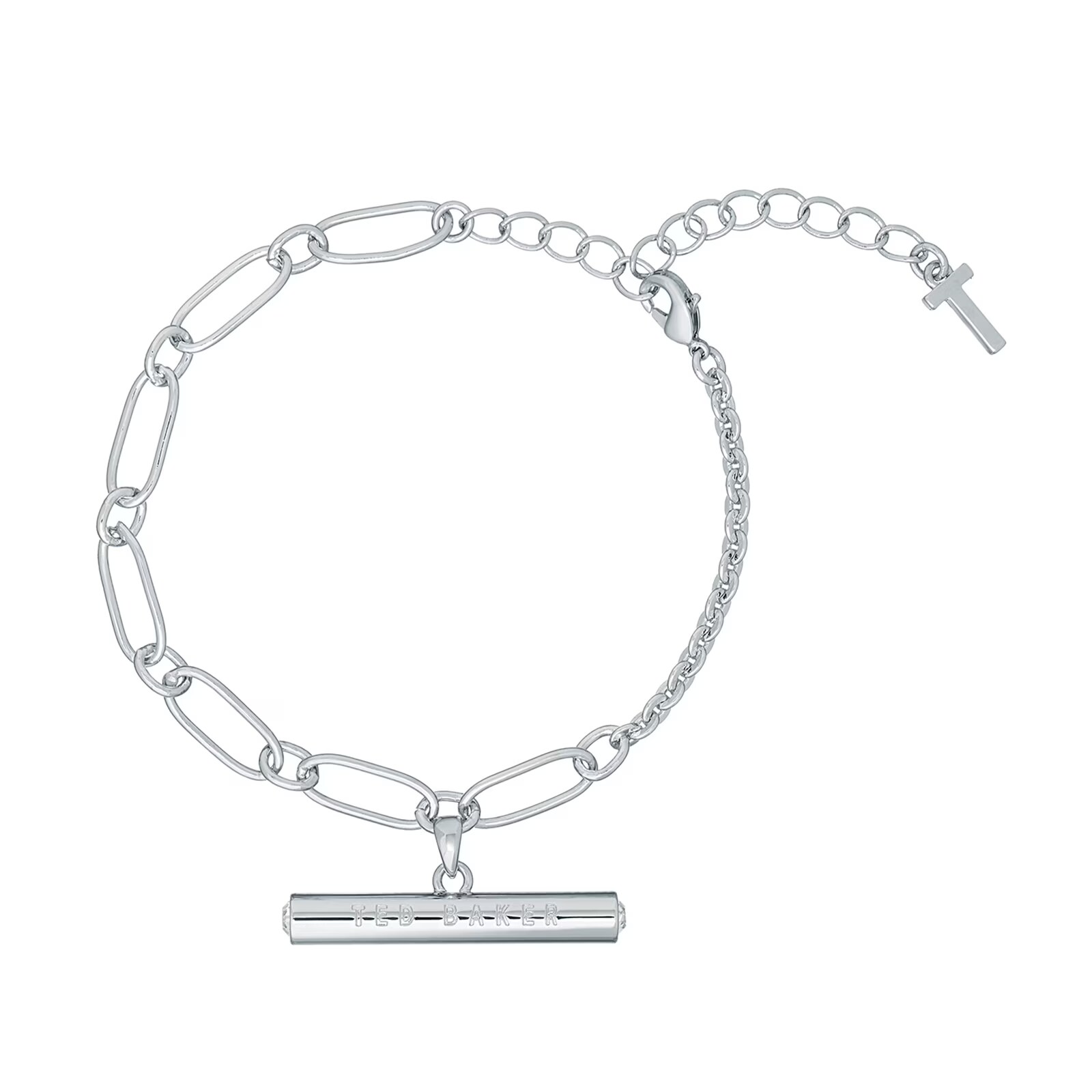 Ted Baker Tharsa Silver Coloured Tharsa T-Bar Bracelet Ted Baker Tharsa Silver Coloured Tharsa T-Bar Bracelet