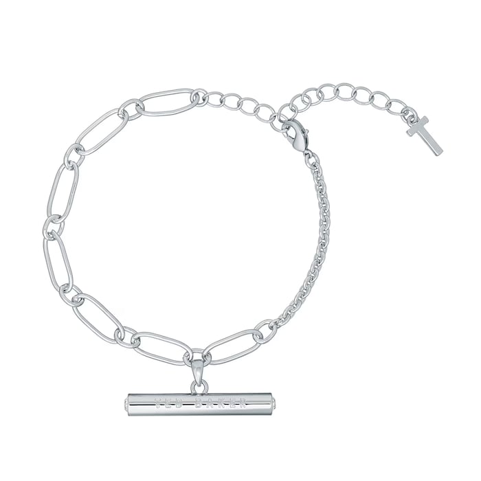 Ted Baker Tharsa Silver Coloured Tharsa T-Bar Bracelet