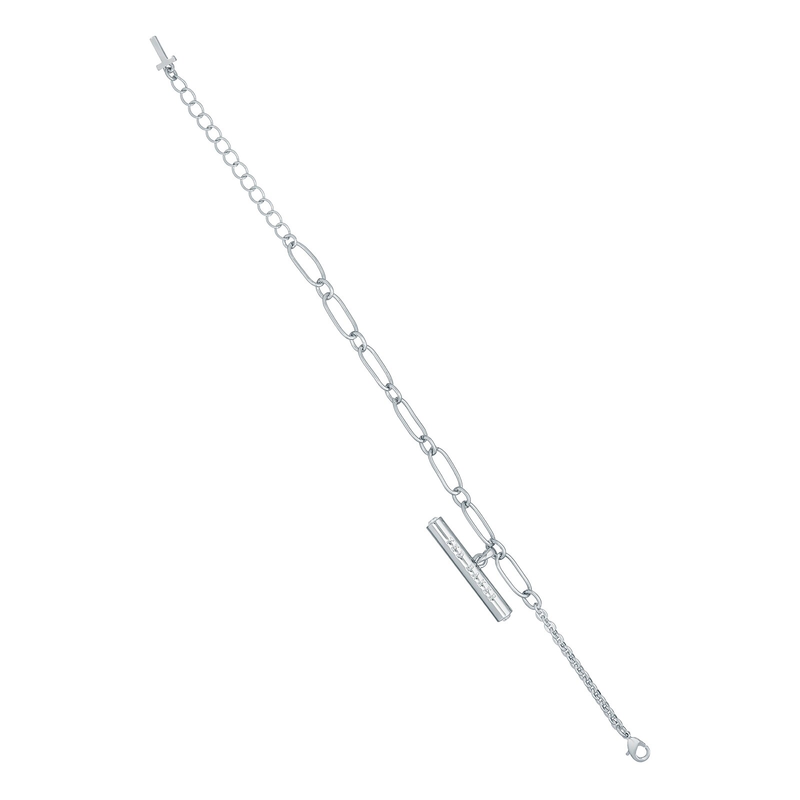 Ted Baker Tharsa Silver Coloured Tharsa T-Bar Bracelet Ted Baker Tharsa Silver Coloured Tharsa T-Bar Bracelet
