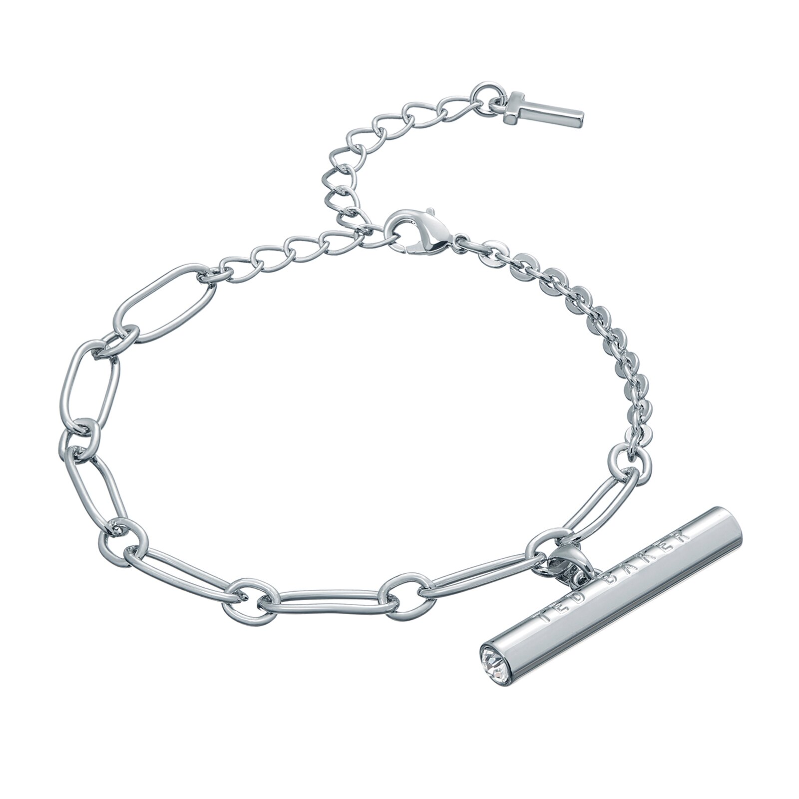 Ted Baker Tharsa Silver Coloured Tharsa T-Bar Bracelet Ted Baker Tharsa Silver Coloured Tharsa T-Bar Bracelet