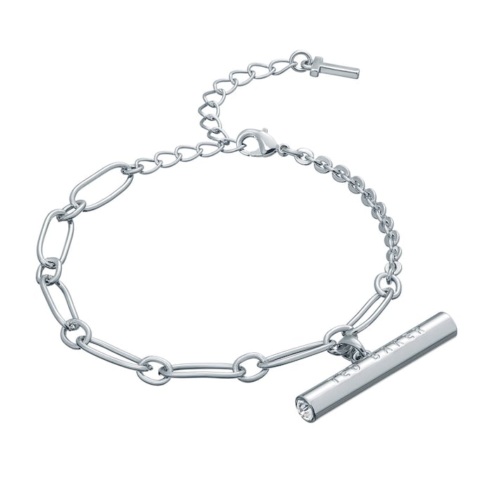 Ted Baker Tharsa Silver Coloured Tharsa T-Bar Bracelet