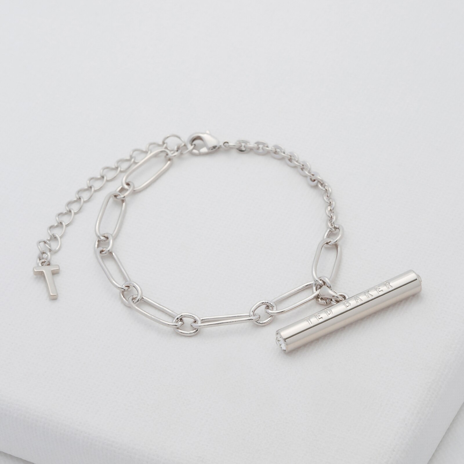 Ted Baker Tharsa Silver Coloured Tharsa T-Bar Bracelet Ted Baker Tharsa Silver Coloured Tharsa T-Bar Bracelet
