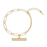 Ted Baker Tharsa Gold Coloured Tharsa T-Bar Bracelet