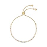 Ted Baker Isela Yellow Gold Coloured Crystal Baguette Bracelet