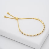 Ted Baker Isela Yellow Gold Coloured Crystal Baguette Bracelet