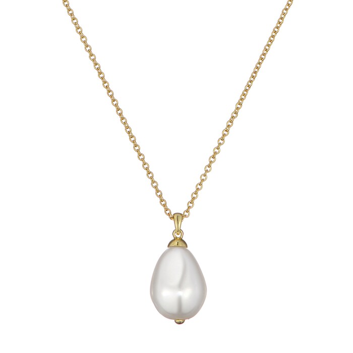 Ted Baker Parmlia Yellow Gold Coloured Icon Pearl Necklace