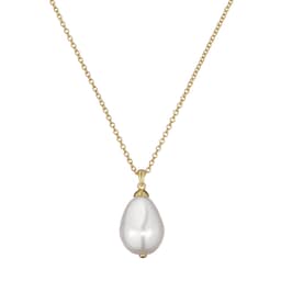 37240901 - Parmlia Yellow Gold Coloured Icon Pearl Necklace