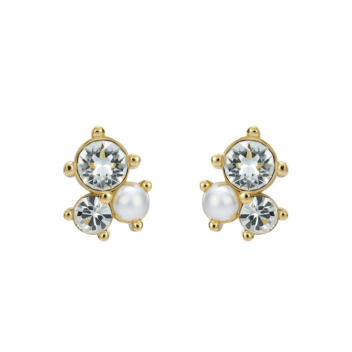 Ted Baker JOYAA Jewel Cluster Yellow Coloured Crystal Stud Earrings