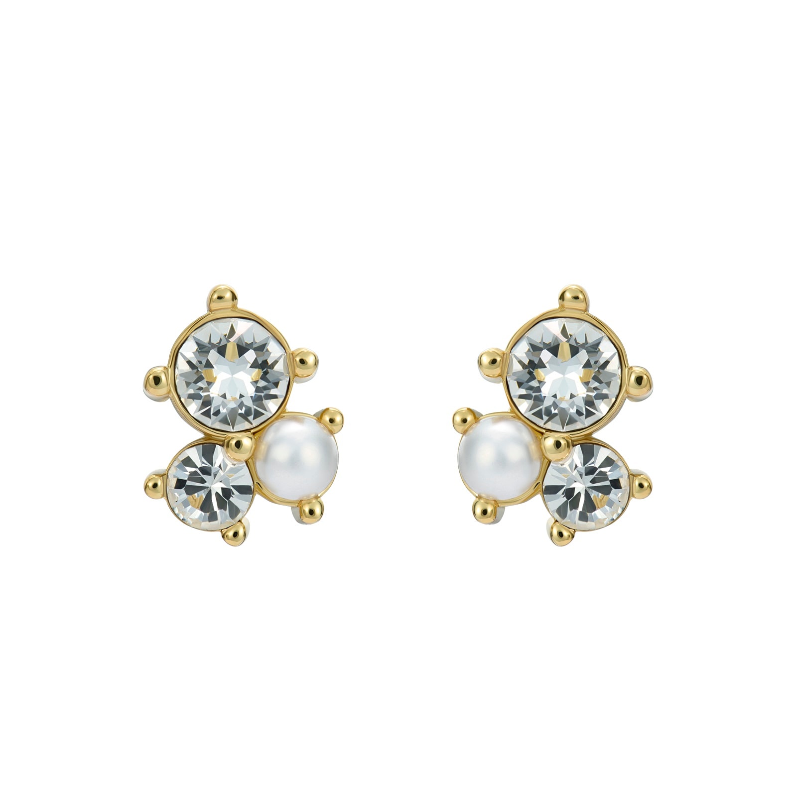 Ted Baker JOYAA Jewel Cluster Yellow Coloured Crystal Stud Earrings