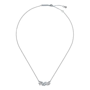 Ted Baker Clarita White Gold Coloured Crystal Pendant
