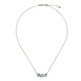 Ted Baker Clarita Yellow Gold Coloured Multi Coloured Crystal Pendant