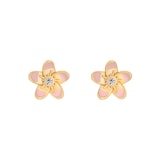 Ted Baker BEAAUU Yellow Gold Coloured Blossom Stud Earrings