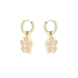 Ted Baker LARLI Yellow Gold Tone Huggie Earrings