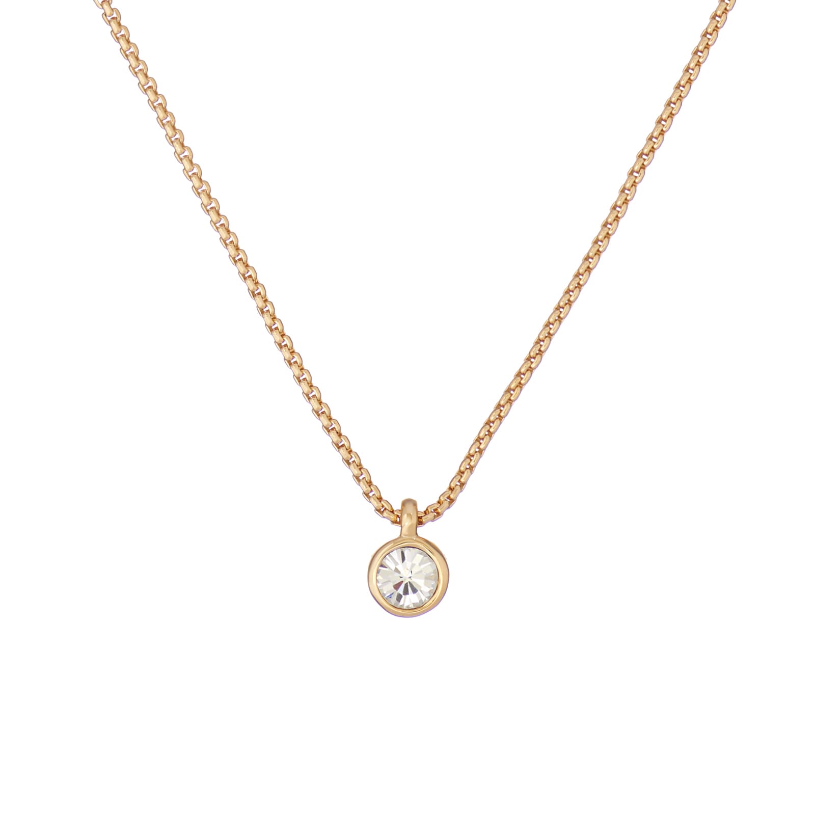 Ted Baker SININAA Yellow Gold Coloured Crystal Pendant