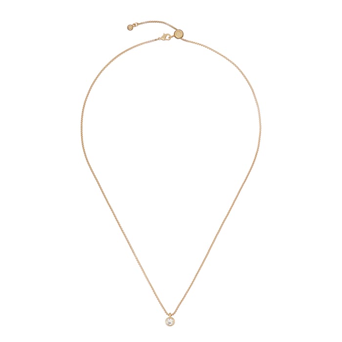 Ted Baker SININAA Yellow Gold Coloured Crystal Pendant