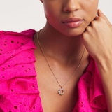 Ted Baker CRESAR Yellow Gold Plated Rainbow Crystal Pendant