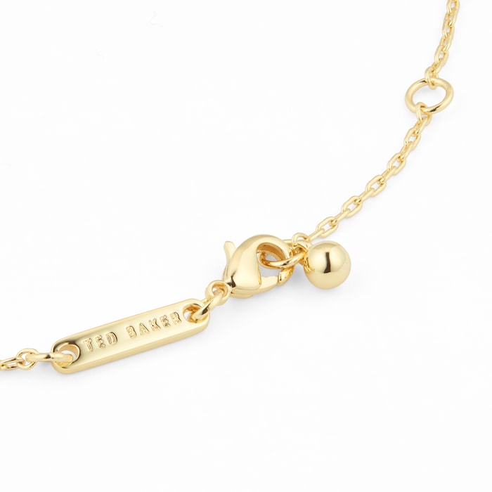 Ted Baker LARESSA Yellow Gold Plated Love Letter Pendant