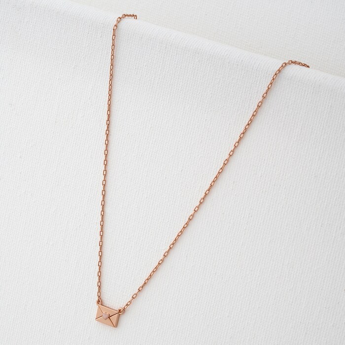 Ted Baker LARESSA Rose Gold Plated Love Letter Pendant