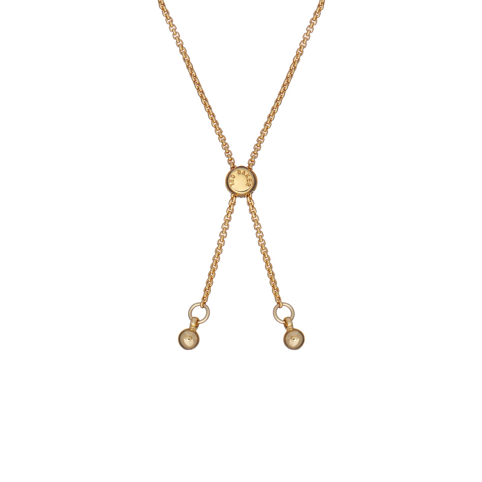 Ted Baker MELRAH Yellow Gold Plated Crystal Slider Bracelet Ted Baker MELRAH Yellow Gold Plated Crystal Slider Bracelet