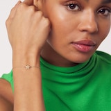 Ted Baker BRAIDN Yellow Gold Plated Blossom Bracelet