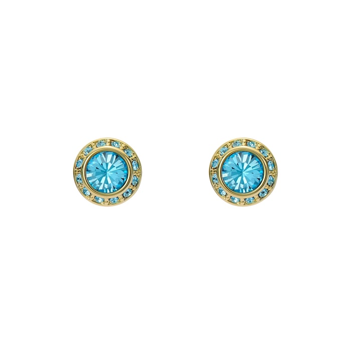 Ted Baker Soletia Yellow Gold Coloured Sparkle Crystal Stud Earrings