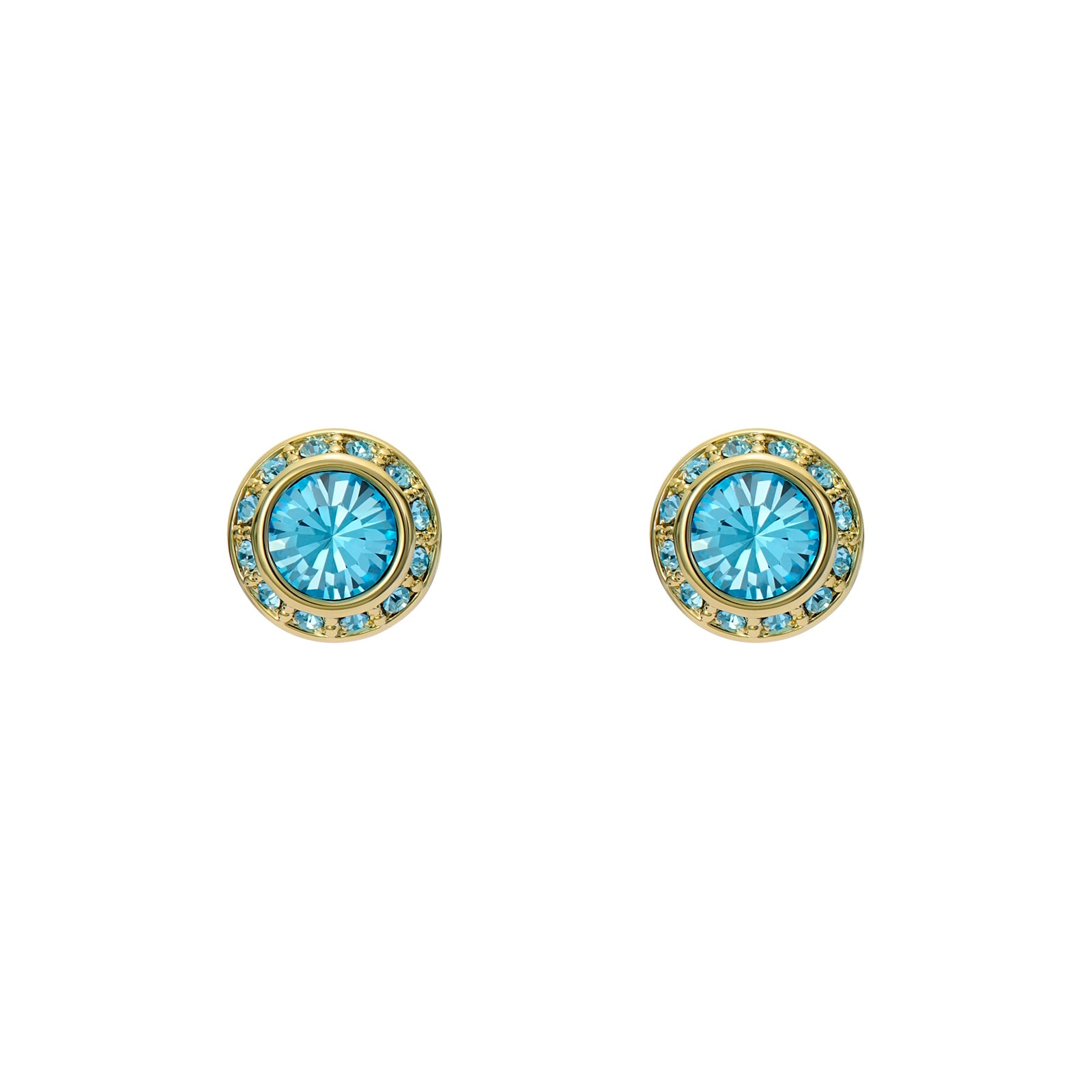 Ted Baker Soletia Yellow Gold Coloured Sparkle Crystal Stud Earrings