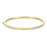 Ted Baker Yellow Gold Coloured Claudia Classic Crystal Cubic Zirconia Bangle