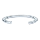 Ted Baker White Gold Coloured Hina Hidden Heart Bangle