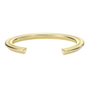 Ted Baker Yellow Gold Coloured Hina Hidden Heart Bangle