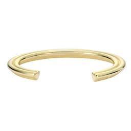 37241026 - Yellow Gold Coloured Hina Hidden Heart Bangle