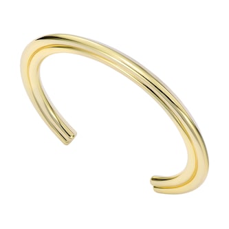 Ted Baker Yellow Gold Coloured Hina Hidden Heart Bangle Ted Baker Yellow Gold Coloured Hina Hidden Heart Bangle