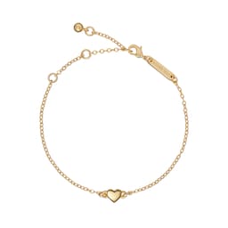 37241027 - Yellow Gold Coloured Harsaa SweetHeart Adjustable Bracelet