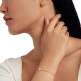 Ted Baker Yellow Gold Coloured Soleta Cubic Zirconia Bracelet
