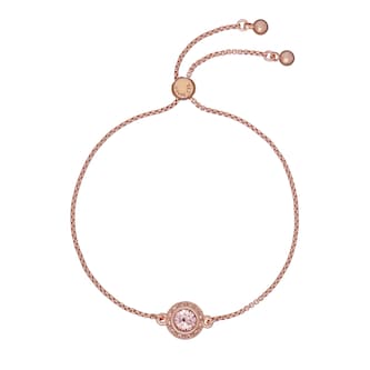 Ted Baker Rose Gold Coloured Soleta Cubic Zirconia Bracelet