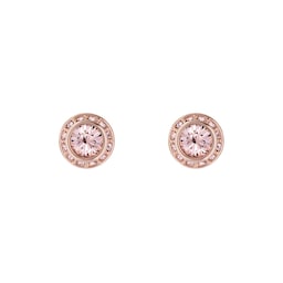 37241042 - Rose Gold Coloured Soletia Cubic Zirconia Stud Earrings