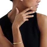 Ted Baker Yellow Gold Coloured Melissa Twisted Bangle