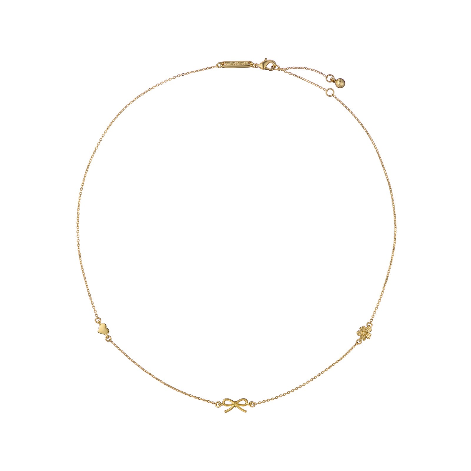 Ted Baker Yellow Gold Coloured Iona Mini Icons Necklace Ted Baker Yellow Gold Coloured Iona Mini Icons Necklace