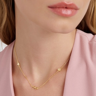 Ted Baker Yellow Gold Coloured Iona Mini Icons Necklace Ted Baker Yellow Gold Coloured Iona Mini Icons Necklace