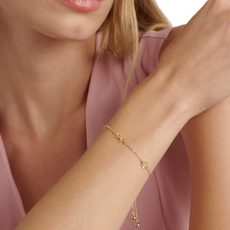 Ted Baker Yellow Gold Coloured Iona Mini Icons Bracelet Ted Baker Yellow Gold Coloured Iona Mini Icons Bracelet